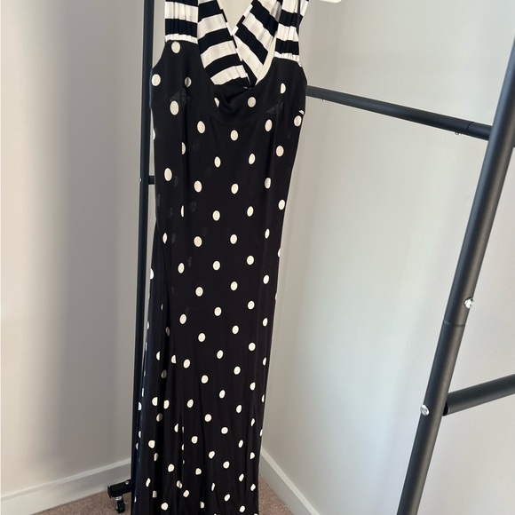 NWT Black and White Christina Maxi Dress Size Small - Picture 10 of 10